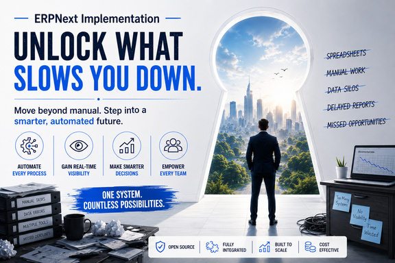 ERPNext Implementation: Build a Smarter & Scalable Business System