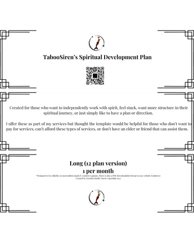 Spiritual Development Plan