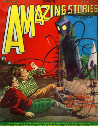 Amazing Stories 1928 January
