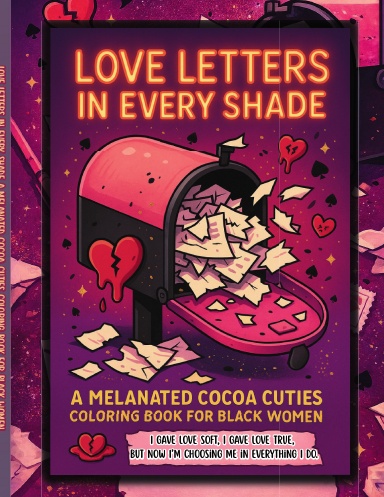 Love Letters in Every Shade: Black Woman Valentine’s Day Coloring Book