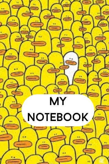 Notebook: “Crazy Ducks”