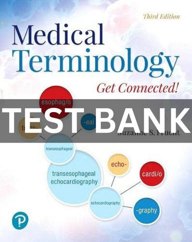 Test bank for medical terminology 3rd edition