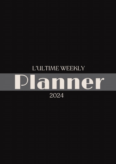 L'ultime Weekly Planner