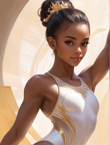 Charming Women Gymnasts