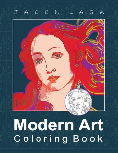 Modern Art Coloring Book