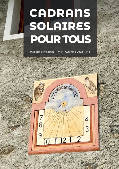Cadrans solaires pour tous n°9