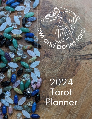 2024 Owl and Bones Tarot Planner 8.5x11