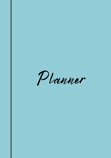 Planner (Blue Version)
