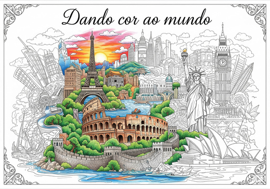 Dando cor ao mundo