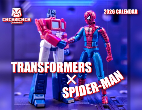 Transformers X Spider-Man 2026 Calendar