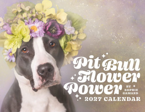 Pit Bull Flower Power 2027 Calendar