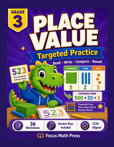Place Value Targeted Practice Grade 3