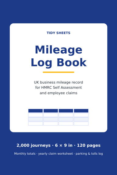 Mileage Log Book