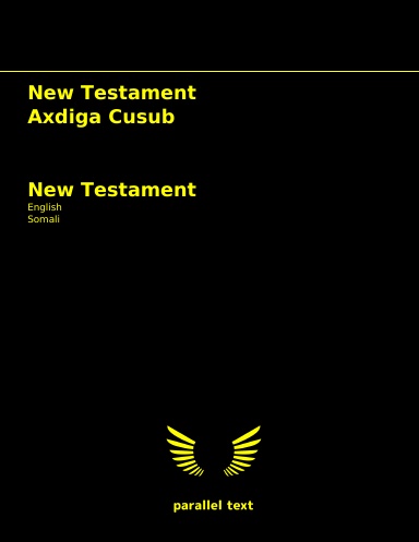 New Testament: English - Somali parallel text