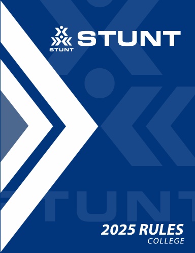 2025 STUNT Rules Book - College (Paperback)