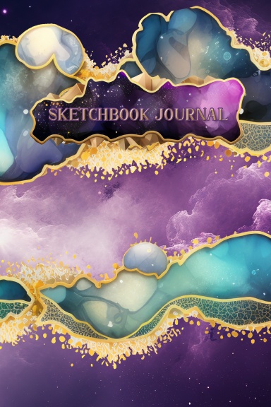 Purple Agate Sketchbook