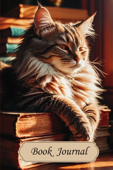 Library Cat Book Reading Journal