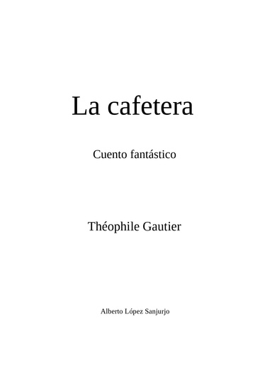 La cafetera