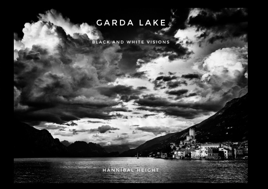 Garda lake Black and white visions