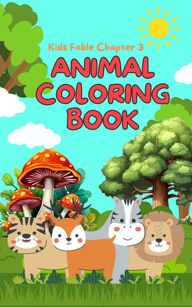 Animal coloring book