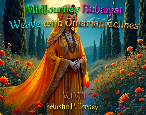 MidJourney Rubaiyat Weave with Omarian Echoes Vol VIII (Lulu 11x8.5)