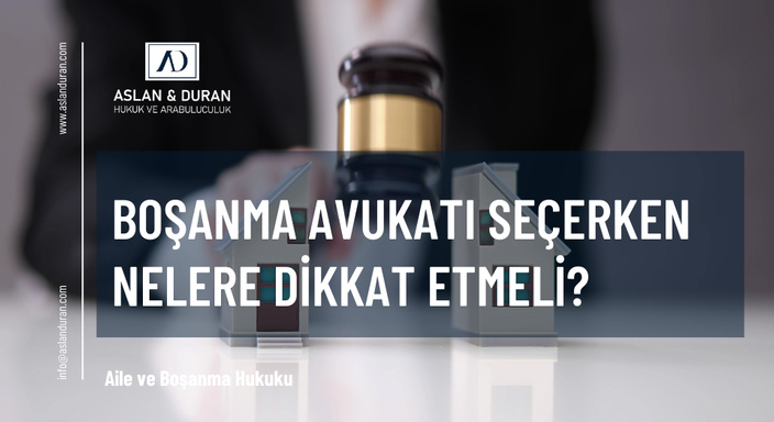 Aile ve Boşanma Davaları