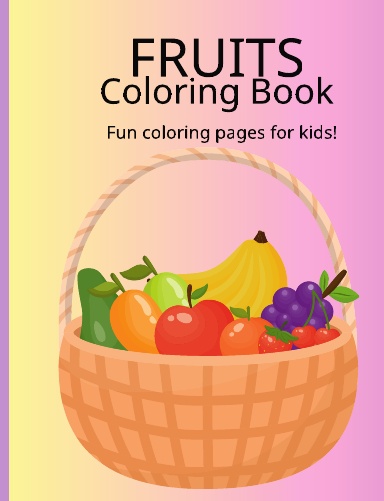 ​fruits coloring book