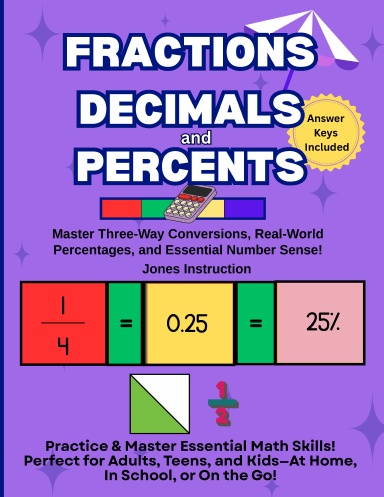 Fractions, Decimals, and Percents