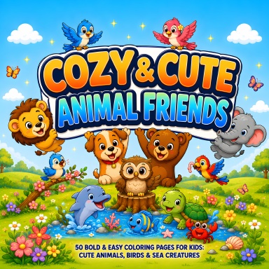 Cozy & Cute Animal Friends