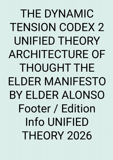 THE DYNAMIC TENSION CODEX 2 : EXPANDED OPERATIONAL MANUAL