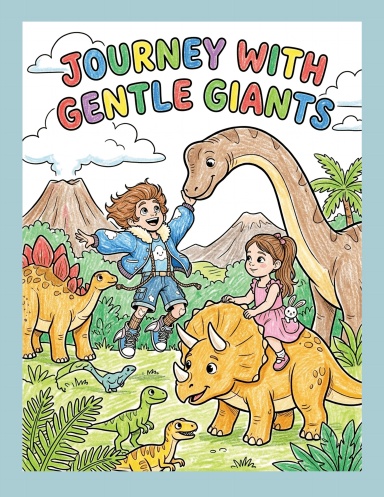 Dino Adventure Coloring Book