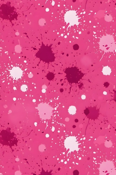 Pink Splatter Hardcover Bullet Journal | Dot Grid Notebook