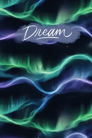Aurora Borealis Dream Journal | Spiral Celestial Notebook for Dreams & Reflection