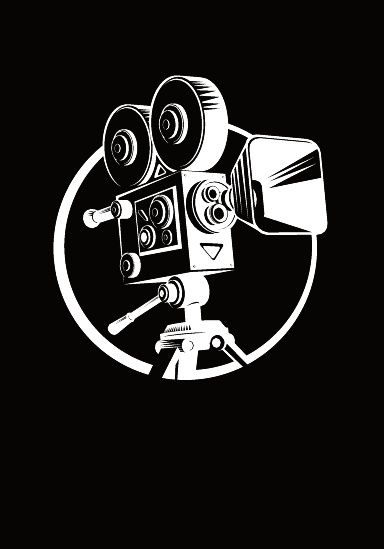 Film Projector Notebook A5 Hardback 100 Pages
