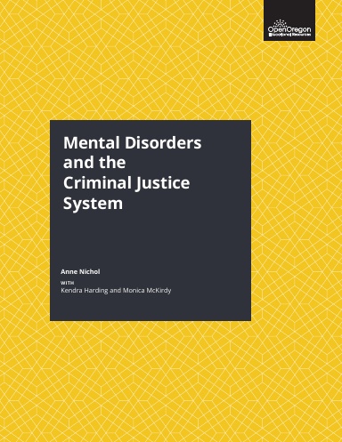 Mental Disorders and the Criminal Justice System