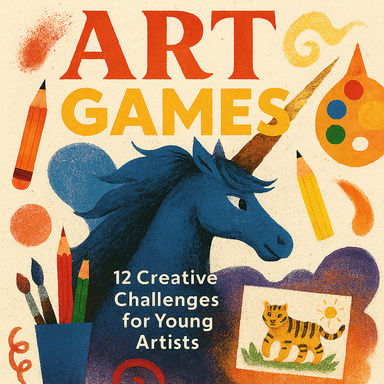 Art Games 12 Creative Challenges for Young Artists
