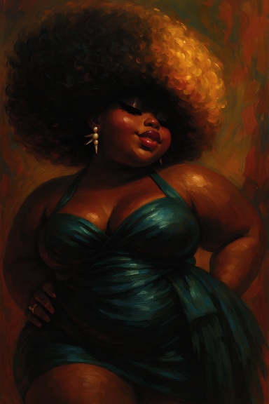 Blue Velvet Hips #1