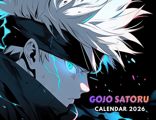 Gojo Satoru Calendar 2026