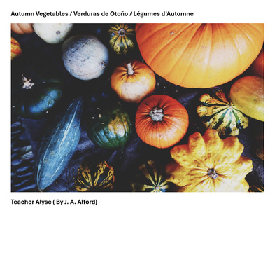 Trilingual - Autumn vegetables