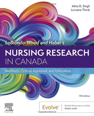 Nursing Research in Canada 5th Edition