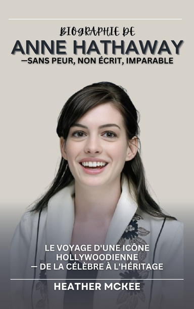 Biographie de ANNE HATHAWAY — SANS PEUR, NON ÉCRIT, IMPARABLE