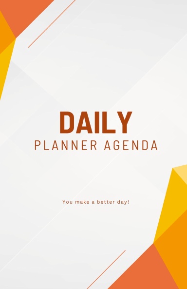 Daily Planner Agenda