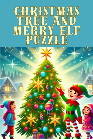 Christmas Tree and Merry Elf Puzzle