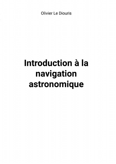 Introduction à la navigation astronomique