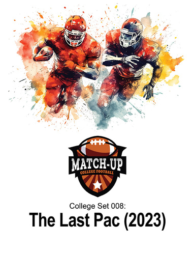 Match-Up College Football Set 008 - The Last Pac (2023)