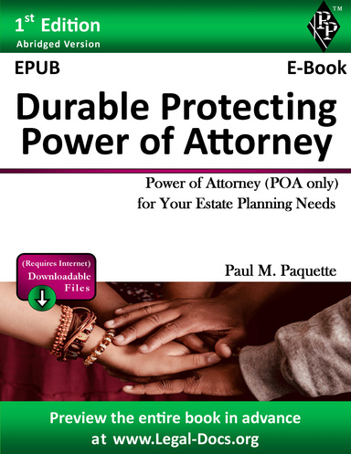 EPUB - Durable Protecting Power of Attorney - Abridged Version