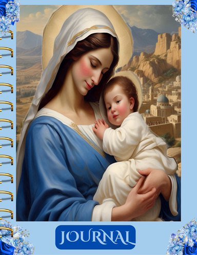 Journal (Madonna and Child Bethlehem Cover)