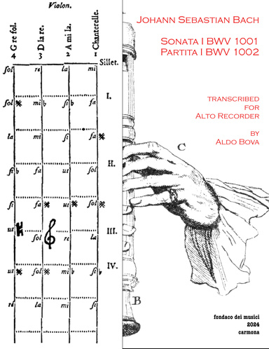 Bach Sonata 1 Partita 1 for alto recorder