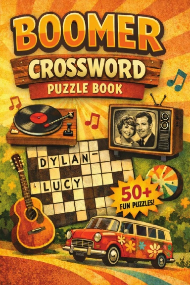 Boomer Crossword Puzzle Book