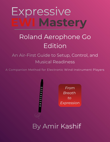 Expressive EWI Mastery Roland Aerophone GO (AE-05)